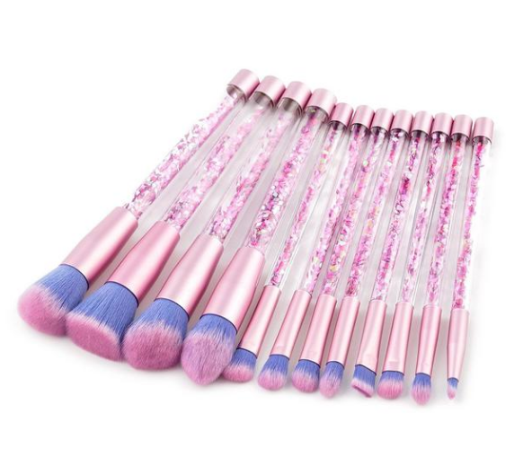 The New 7 Liquid Crystal Liquid Flow Cosmetic Brush Handle Make-up Kit Bag Valve The New 7 Liquid Crystal Liquid Flow Cosmetic Brush Handle Make-up Kit Bag Valve